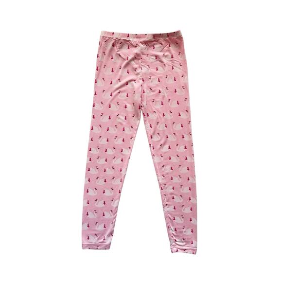 Kickee Pants Swan Princess Bamboo Pajamas Size 8 - Picture 3 of 4